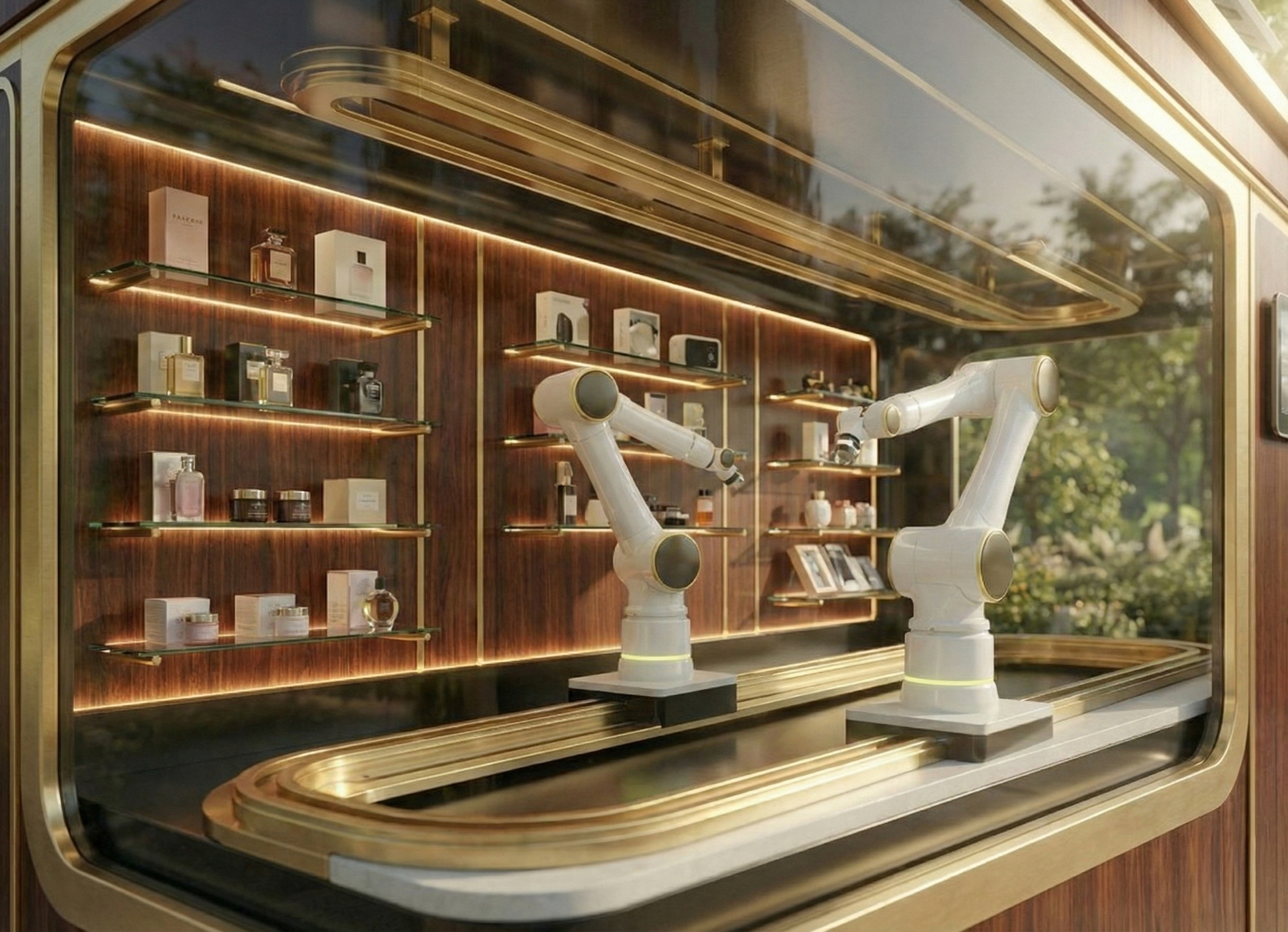 image depicting employees collaborating (for a manufacturing plant)